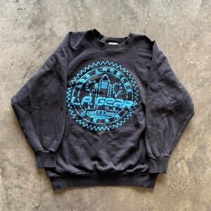 vintage LA Gear puff print sweatshirt  Measure 19.5x25